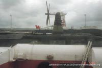 SRN4 Sir Christopher (GH-2008) being broken up at Dover